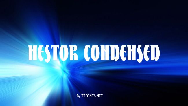 Nestor Condensed example